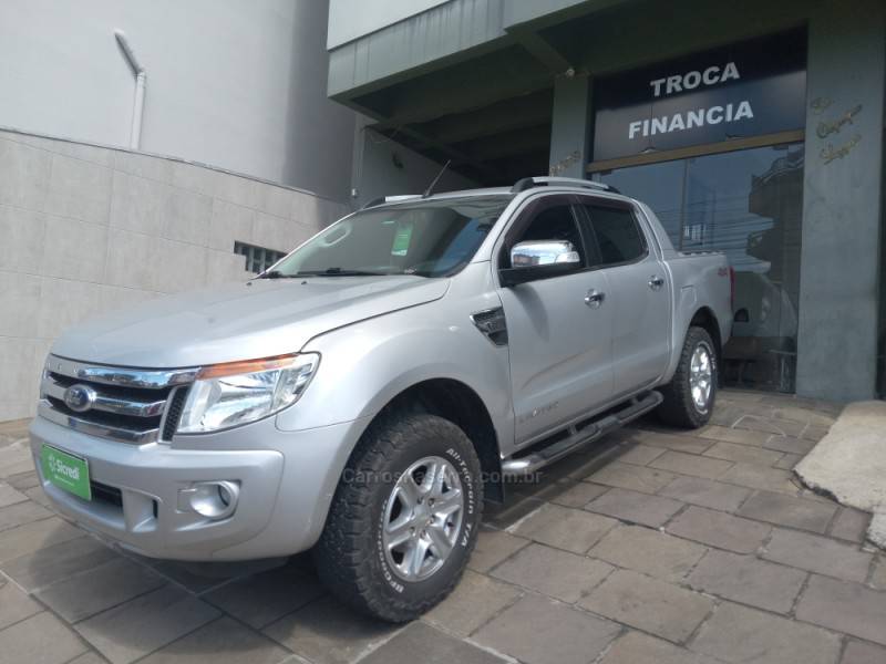 FORD - RANGER - 2013/2014 - Prata - Sob Consulta