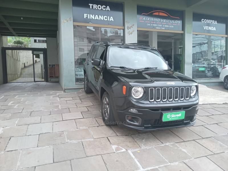 JEEP - RENEGADE - 2015/2016 - Preta - Sob Consulta