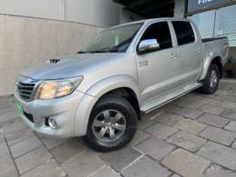 TOYOTA - HILUX - 2013/2013 - Prata - Sob Consulta