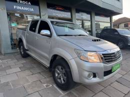 TOYOTA - HILUX - 2013/2013 - Prata - Sob Consulta